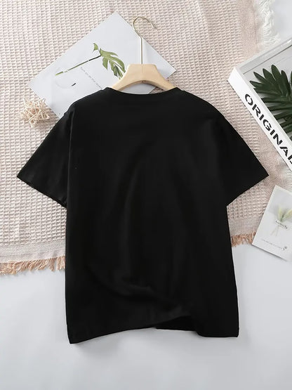 Custom Printed T-Shirt for Men & Women | Round Neck 100% Cotton