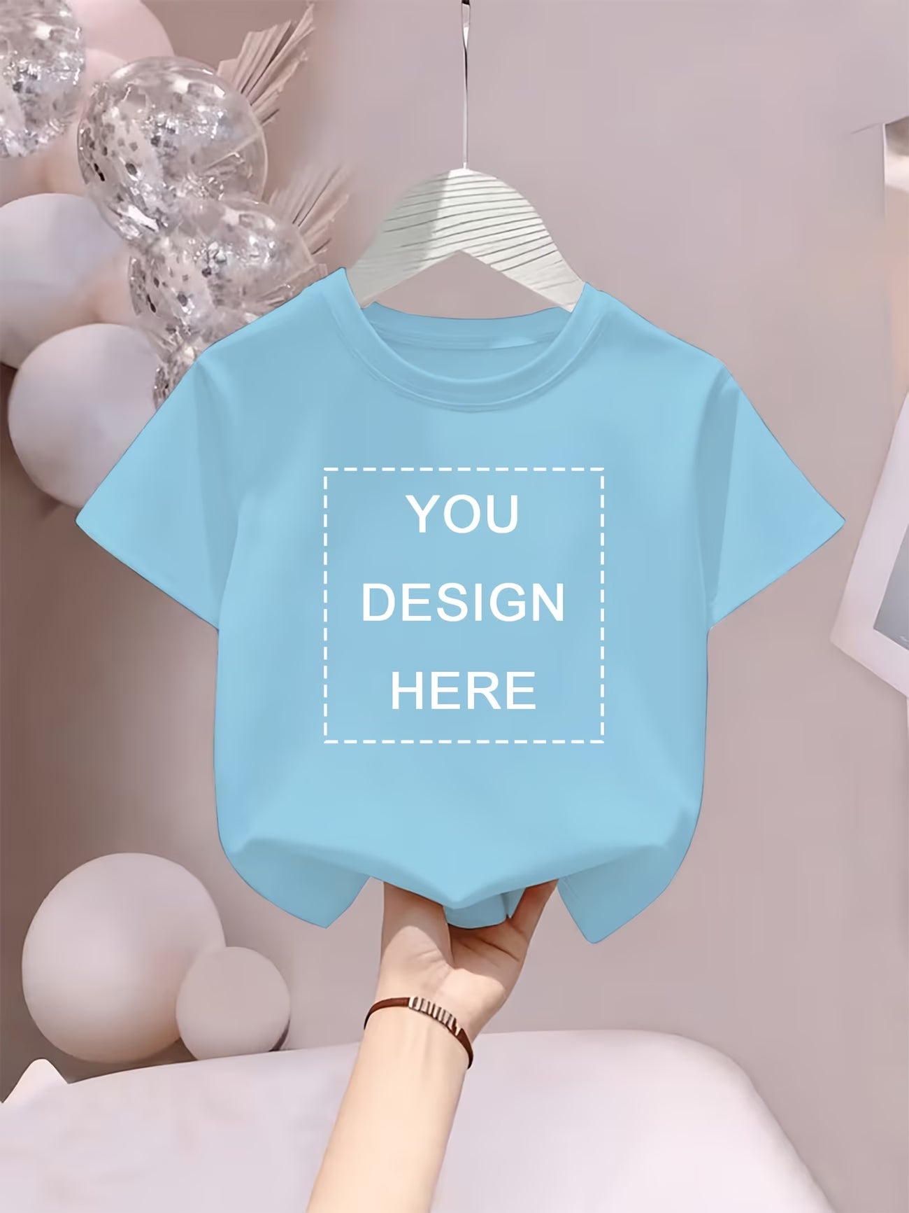 Custom Printed T-Shirt for Men & Women | Round Neck 100% Cotton