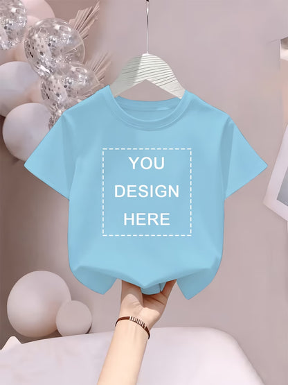 Custom Printed T-Shirt for Men & Women | Round Neck 100% Cotton