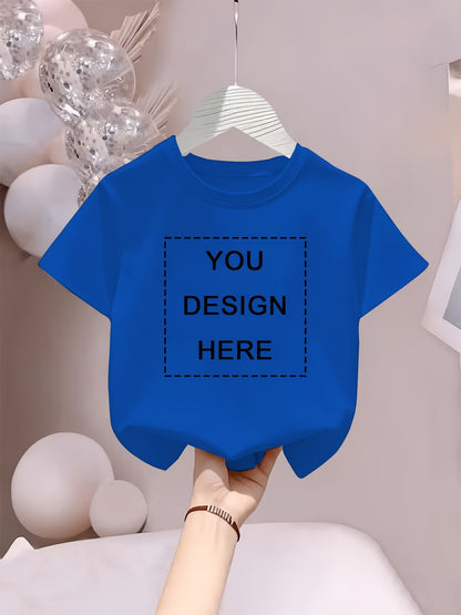 Custom Printed T-Shirt for Men & Women | Round Neck 100% Cotton