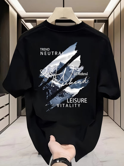 Trend Neutral Heavyweight Cotton T-Shirt | Men's 180gsm Premium Tee