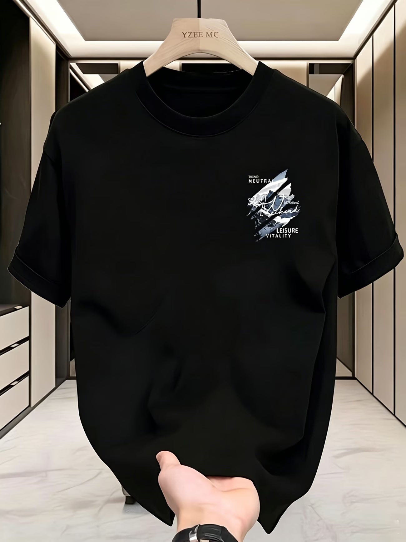 Trend Neutral Heavyweight Cotton T-Shirt | Men's 180gsm Premium Tee