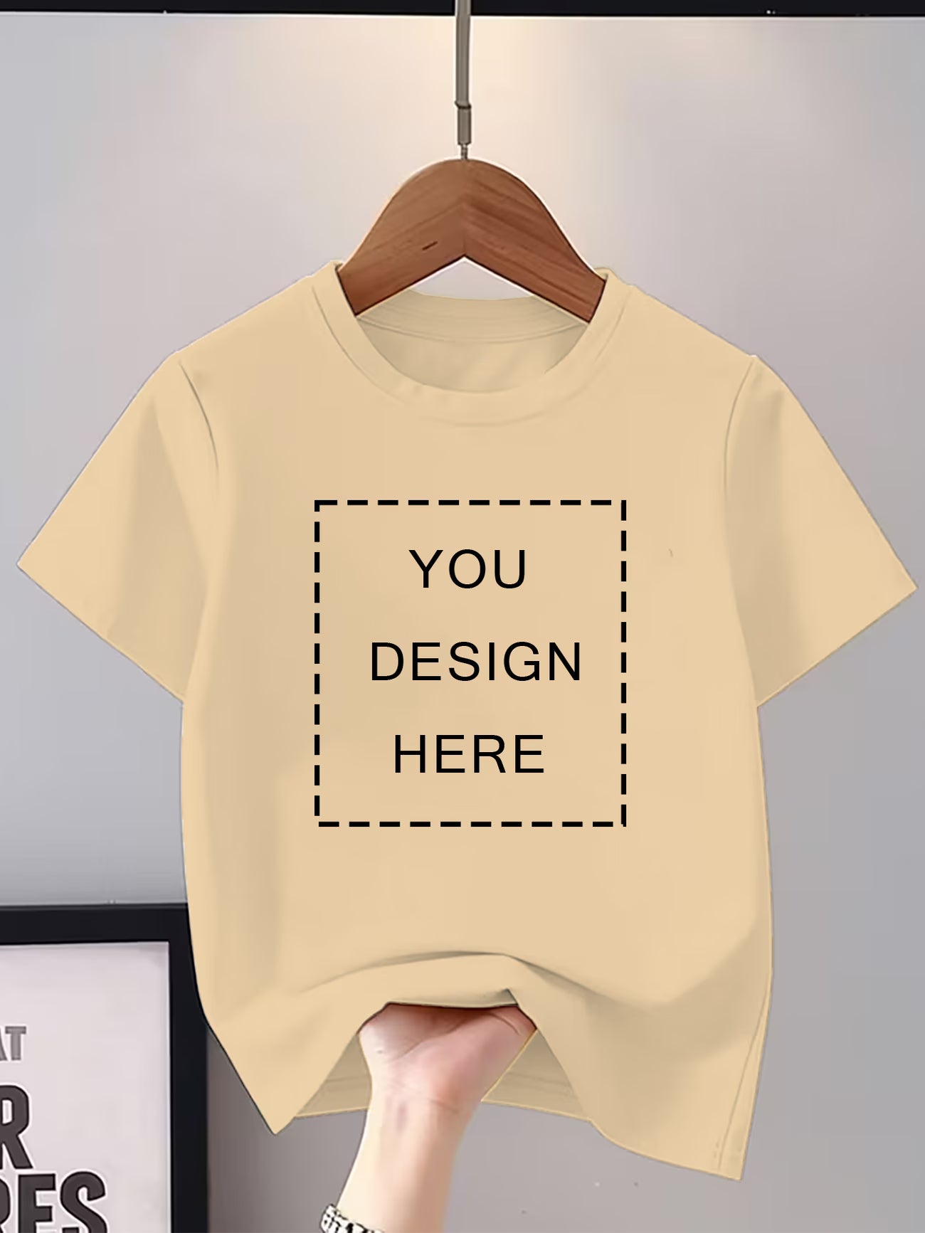 Custom Printed T-Shirt for Men & Women | Round Neck 100% Cotton