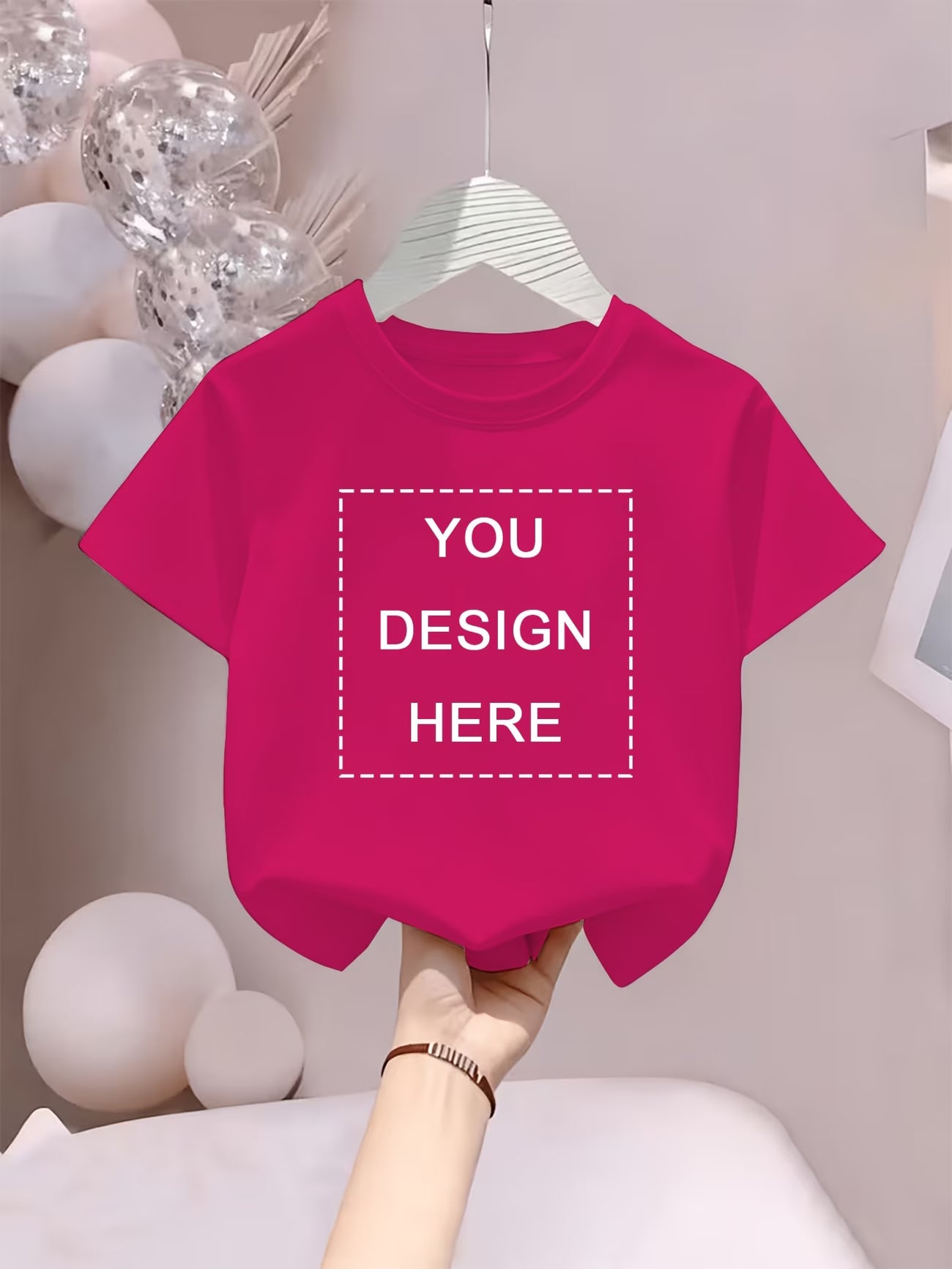 Custom Printed T-Shirt for Men & Women | Round Neck 100% Cotton