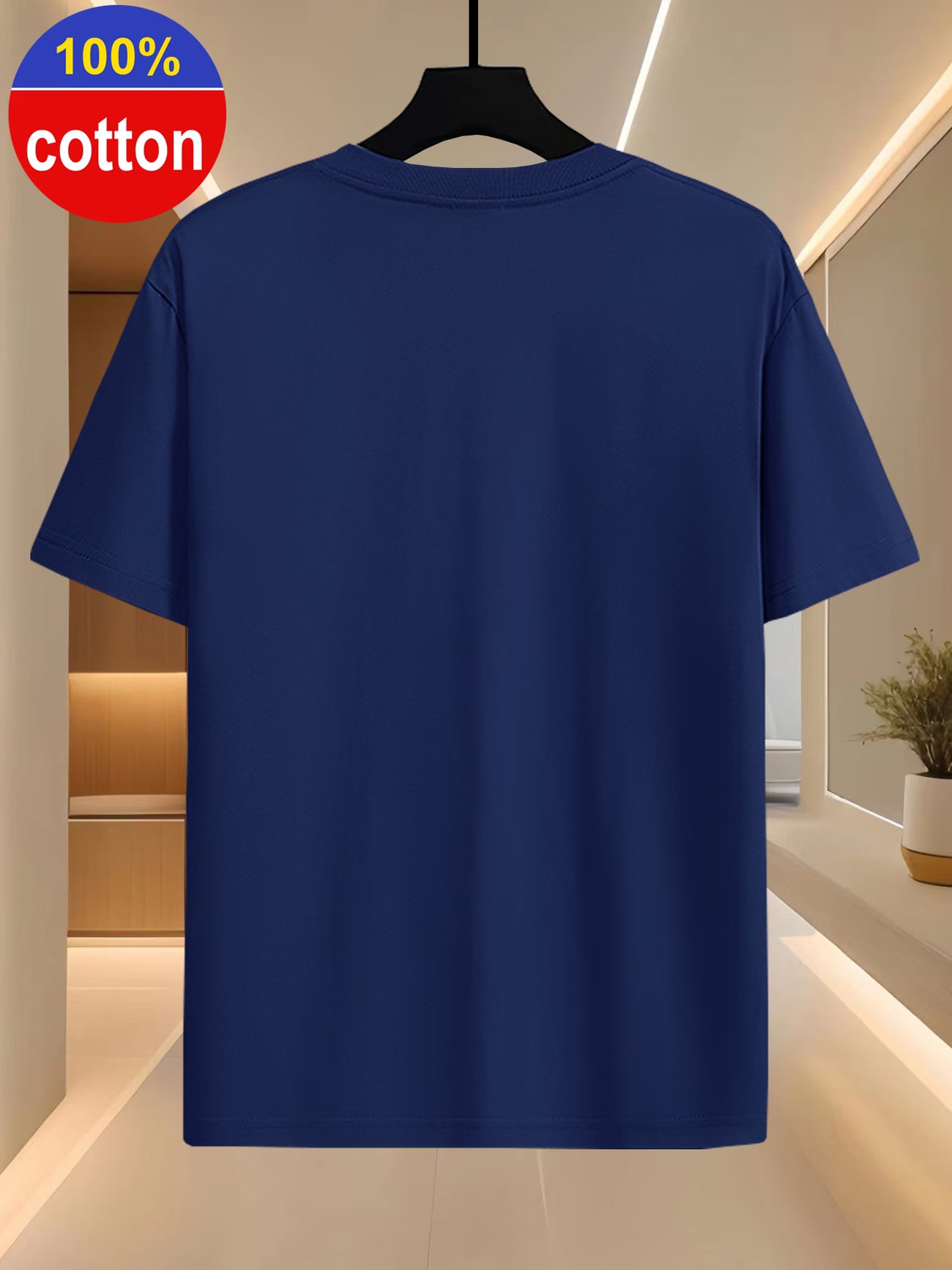 Artistic Oil Painting Print T-Shirt for Men | 100% Cotton