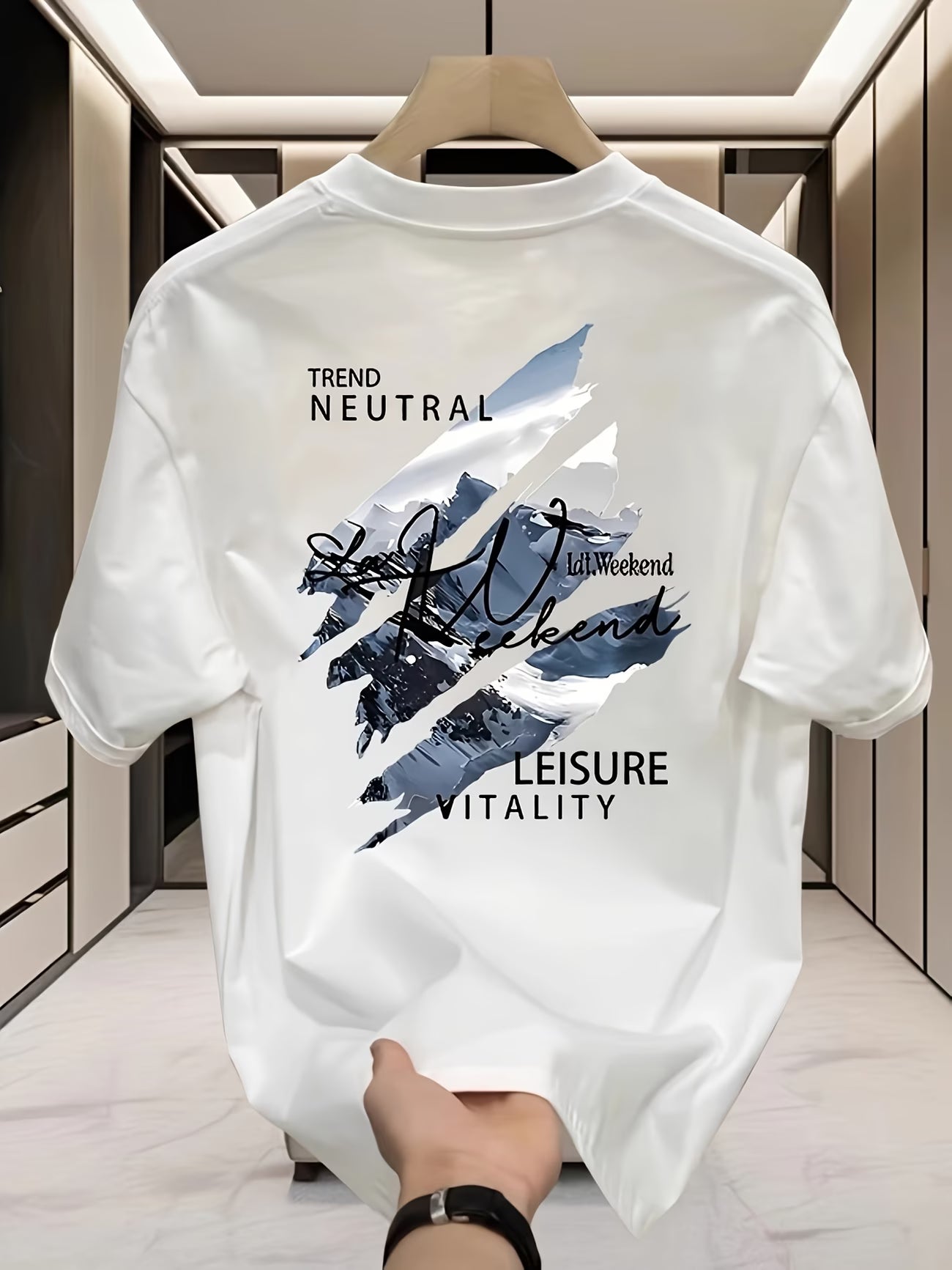 Trend Neutral Heavyweight Cotton T-Shirt | Men's 180gsm Premium Tee