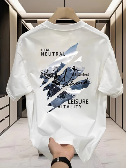 Trend Neutral Heavyweight Cotton T-Shirt | Men's 180gsm Premium Tee