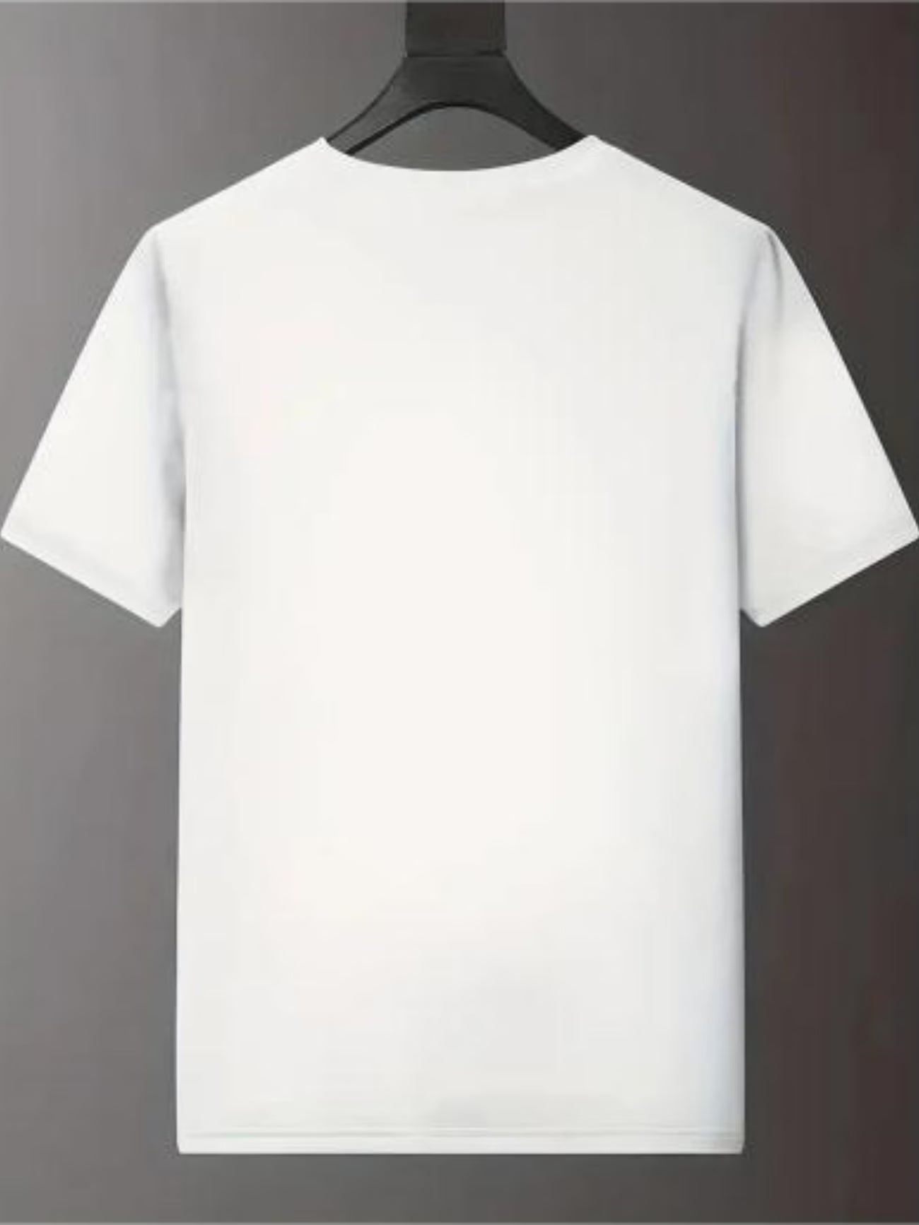 Summer T-Shirt for Men Casual Short Sleeve Round Neck Top | Dino Game & Cactus Desert Print