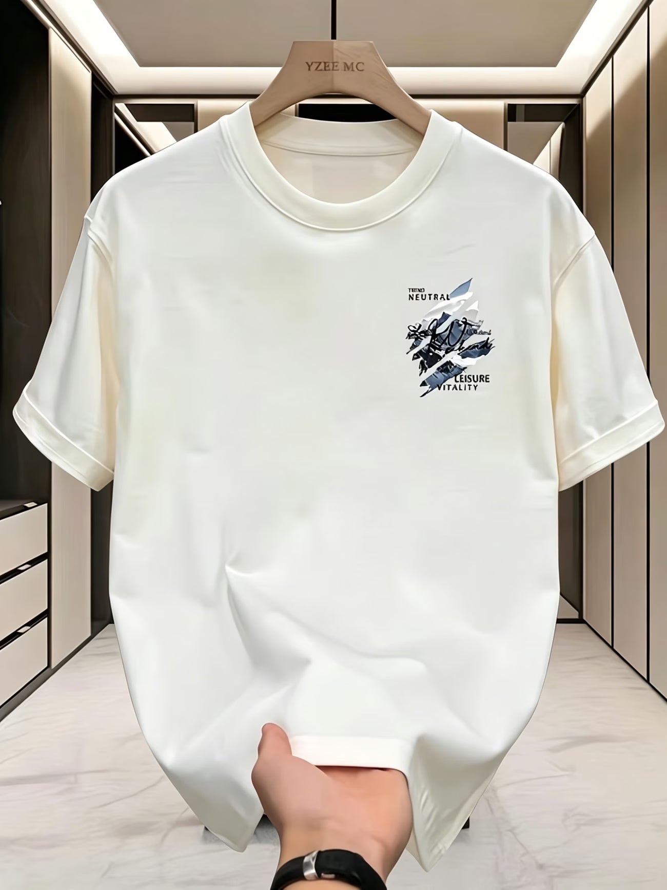 Trend Neutral Heavyweight Cotton T-Shirt | Men's 180gsm Premium Tee